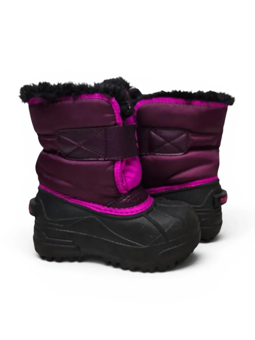 Sorel Toddler Winter Boots Waterproof Outdoor Snow Day Furry Ankle Rubber Sole 8